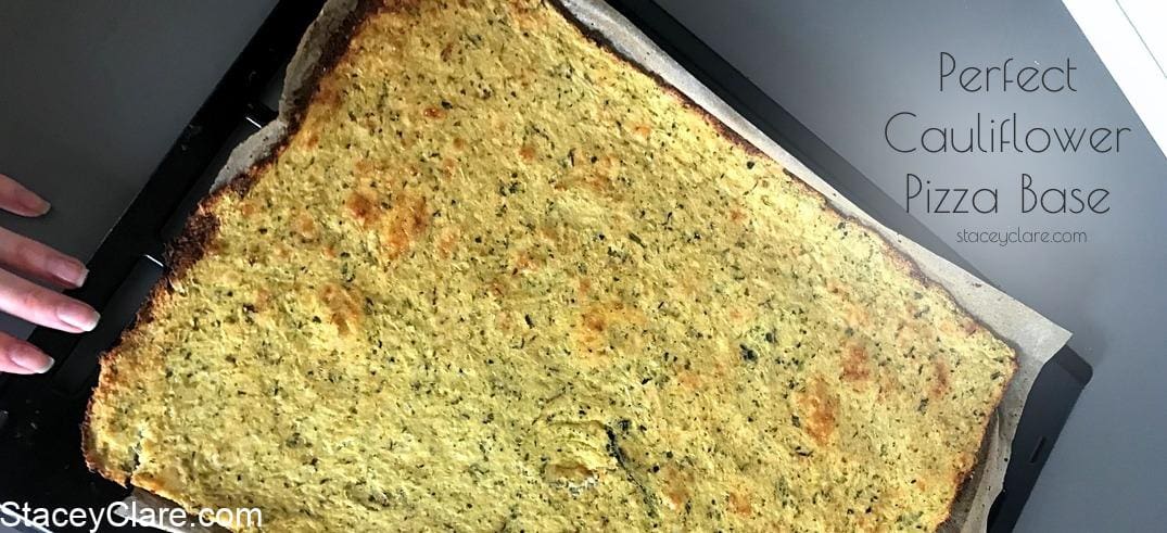 Easy Cauliflower Pizza Base Recipe – That Doesn’t Fall Apart
