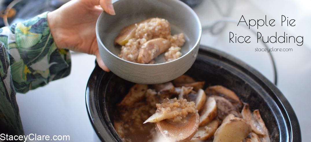 Apple Pie Rice Pudding – Slow Cooker